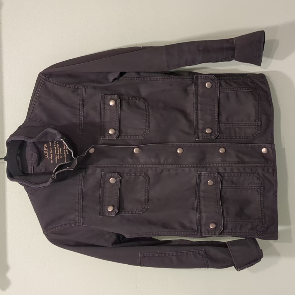 J. Crew Relaxed Boyfriend Field Jacket, Women's XS
